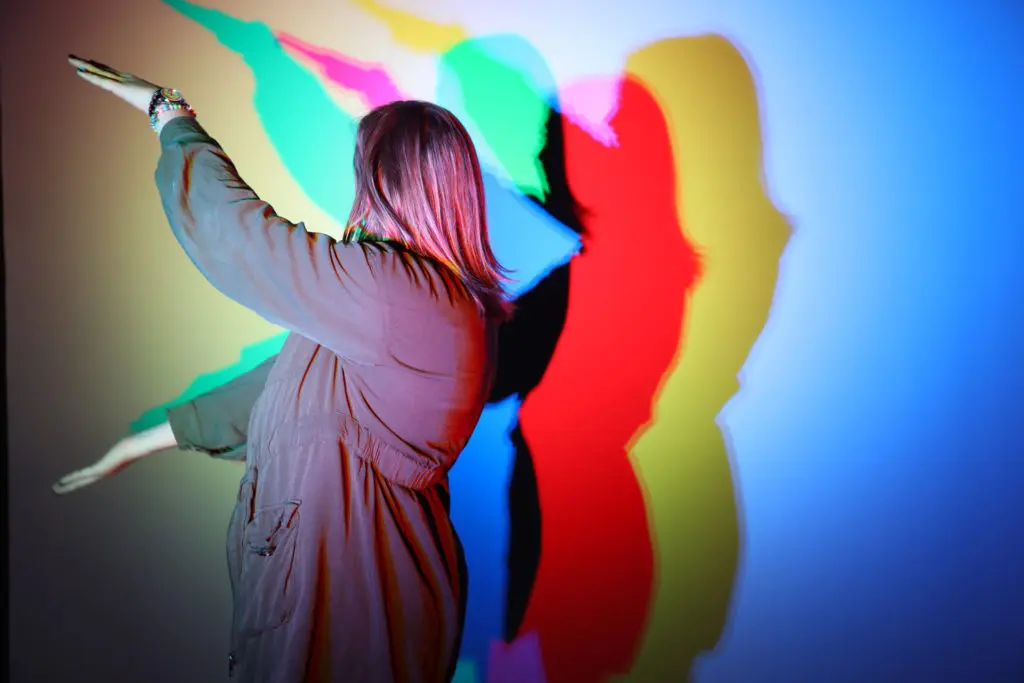 Light effects create fun photos.