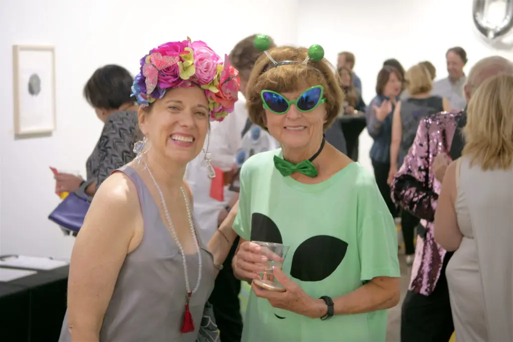 Chair Catherine D. Anspon, Ute Eisele (Photo by Sage Hansen)