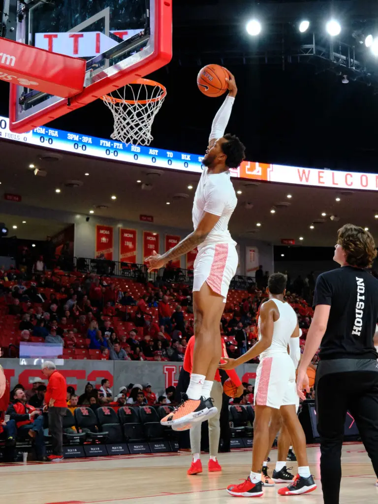 This is a different University of Houston basketball team. Which doesn't mean it still can't be heard in March, (Photo by F. Carter Smith)