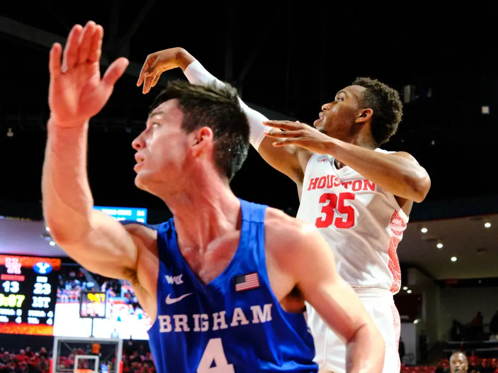 Fabian White Jr.'s shooting from the corners gives UH a needed outside weapon. (Photo by F. Carter Smith)