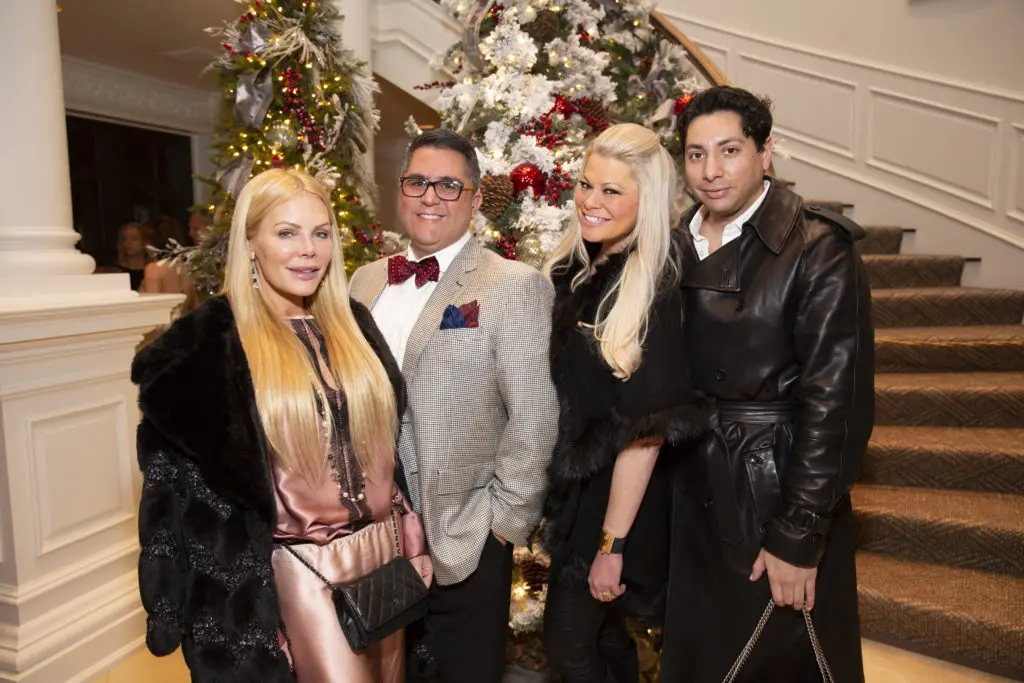 Amanda Mills, Dr. Roland Maldonado, Cortney Cole, Christian Miranda (Photo by Jenny Antill Clifton)