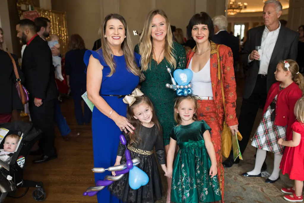 Jessica and Paisley Cardenas, Katherine, Aubrey and Kat Dujka (Photo by Leah Wilson)