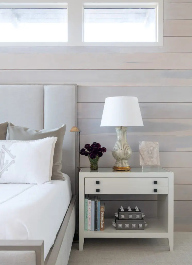 Master bedroom detail.