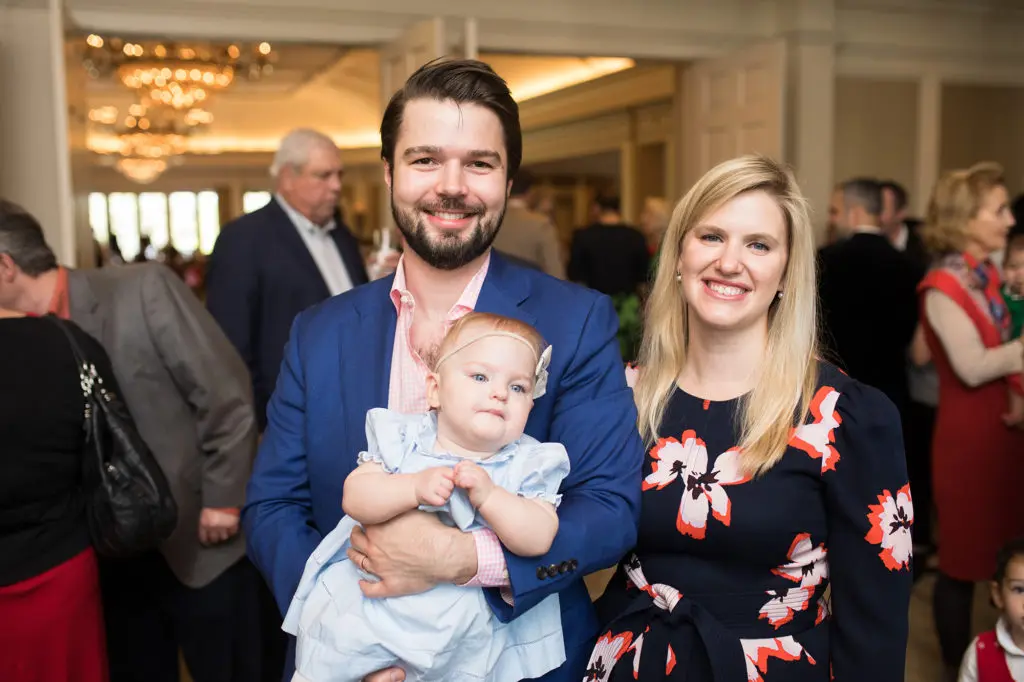 Mark Stadnyk & Amanda Hasler with their daughter Wyatt Stadnyk (Photo by Leah Wilson)