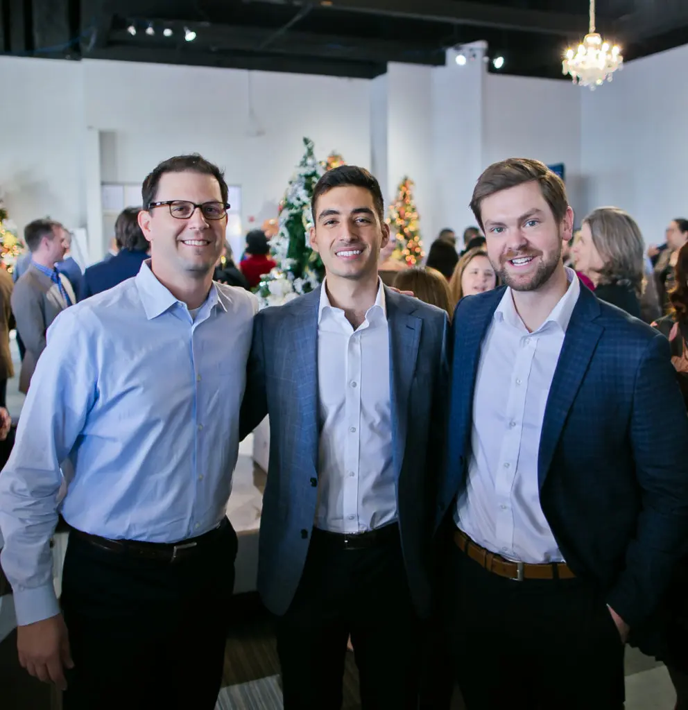 Matt Aufdenspring, Paul Ghazal, Michael Hogan (Photo by Morris Malakoff)