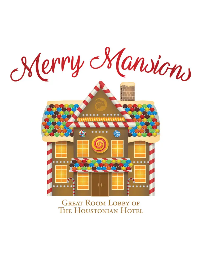 The Merry Mansions logo. (Photo courtesy The Houstonian Hotel, Club & Spa)