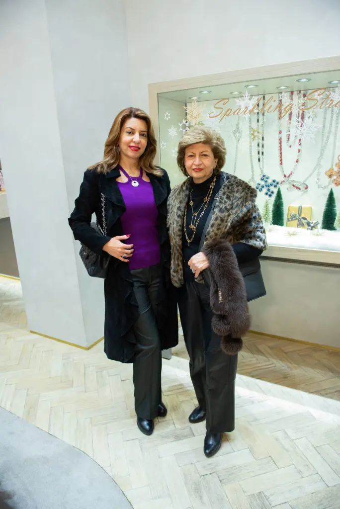 Parissa Mohajer, Mansoureh Mohajer (Photo by Emile C. Browne)