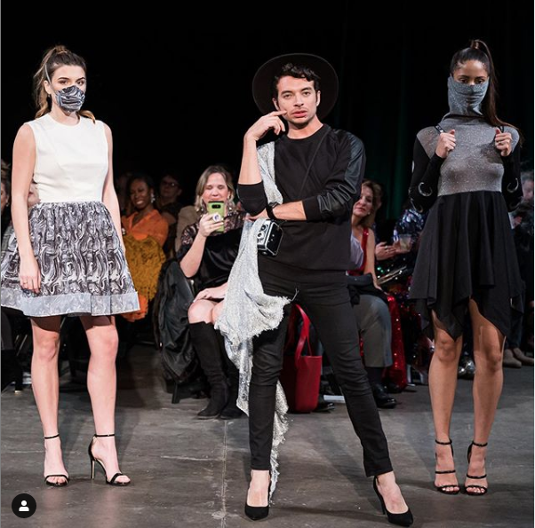 Alan Gonzalez presented his spring 2020 collection at the Museum of Natural Science in November. (Instagram: @alantude)