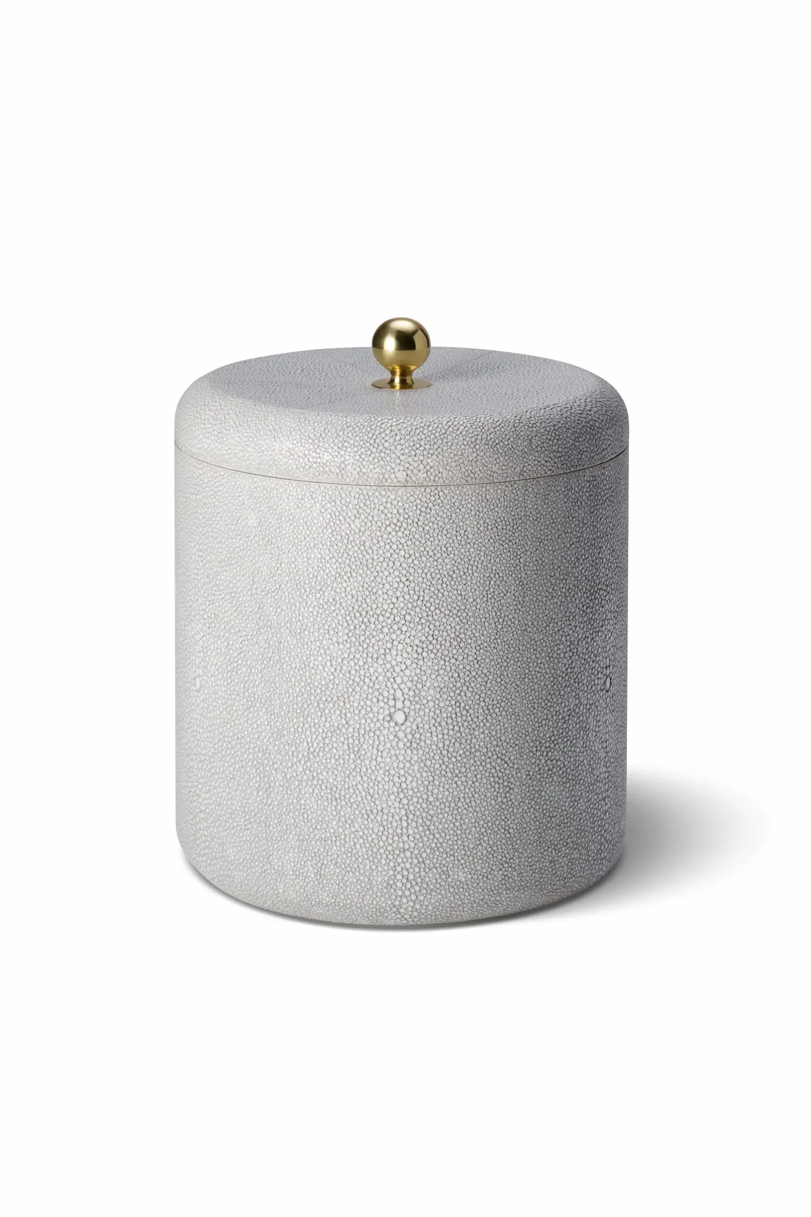Shagreen Ice Bucket, Dove