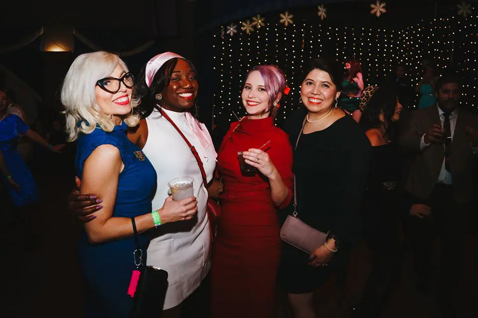 Attend the 3rd Annual Mad Men Christmas Party this weekend. 
