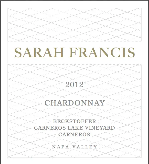Sarah Francis Chardonnay