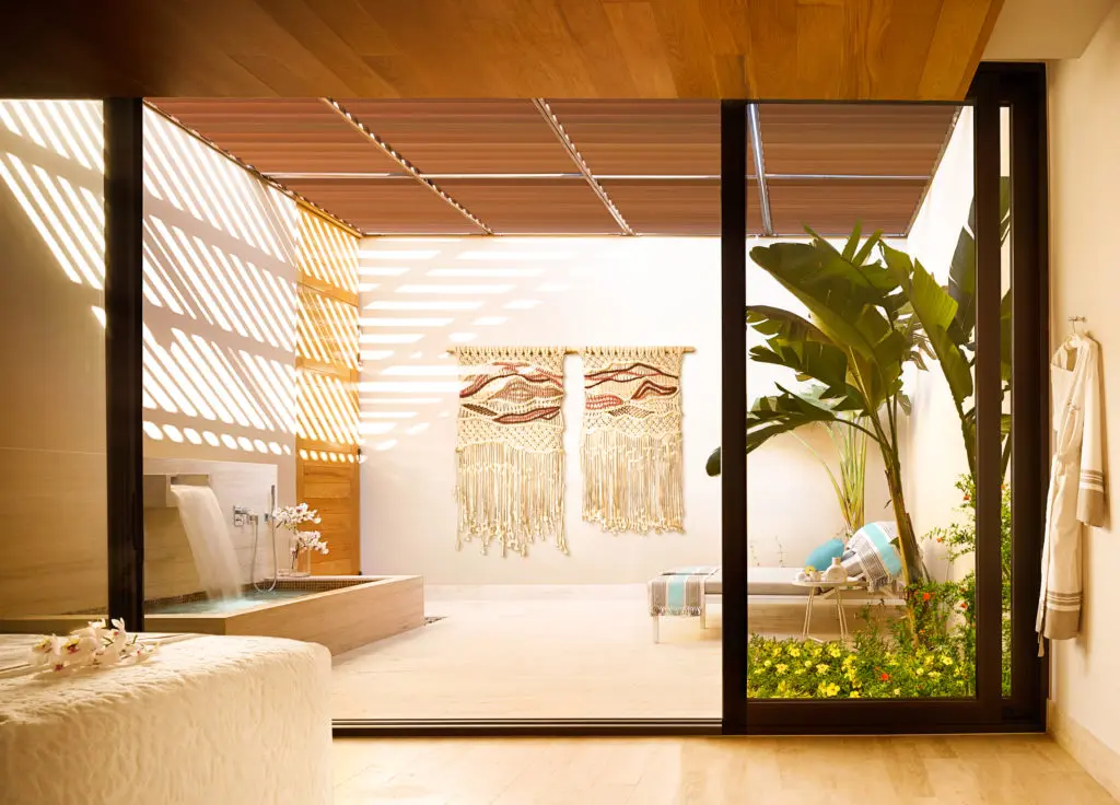 The Spa at the Montage Los Cabos is the largest in the area, at a breathtaking 40,000 square feet.