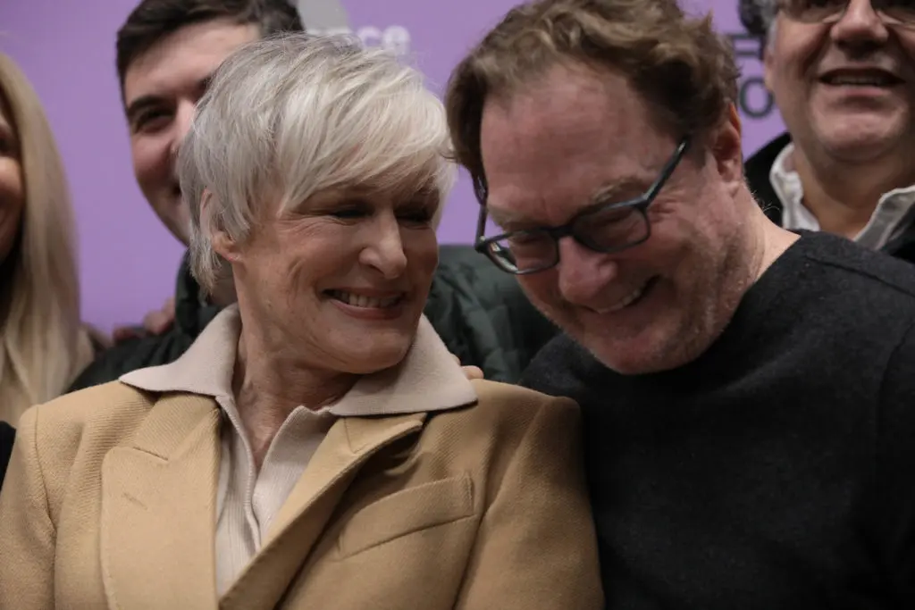 Actors Glenn Close and Stephen Root attend the World Premiere of <i>Four Good Days</i> by Rodrigo Garcia, an official selection of the Premieres program at the 2020 Sundance Film Festival. © 2020 Sundance Institute | photo by Lauren Wester..