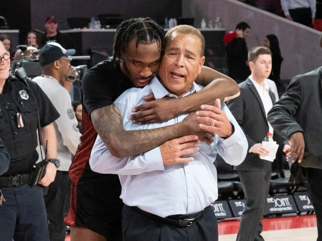 DeJon Jarreau and Kelvin Sampson's player-coach relationship was one of college basketball's best stories last season. (Photo by F. Carter Smith)