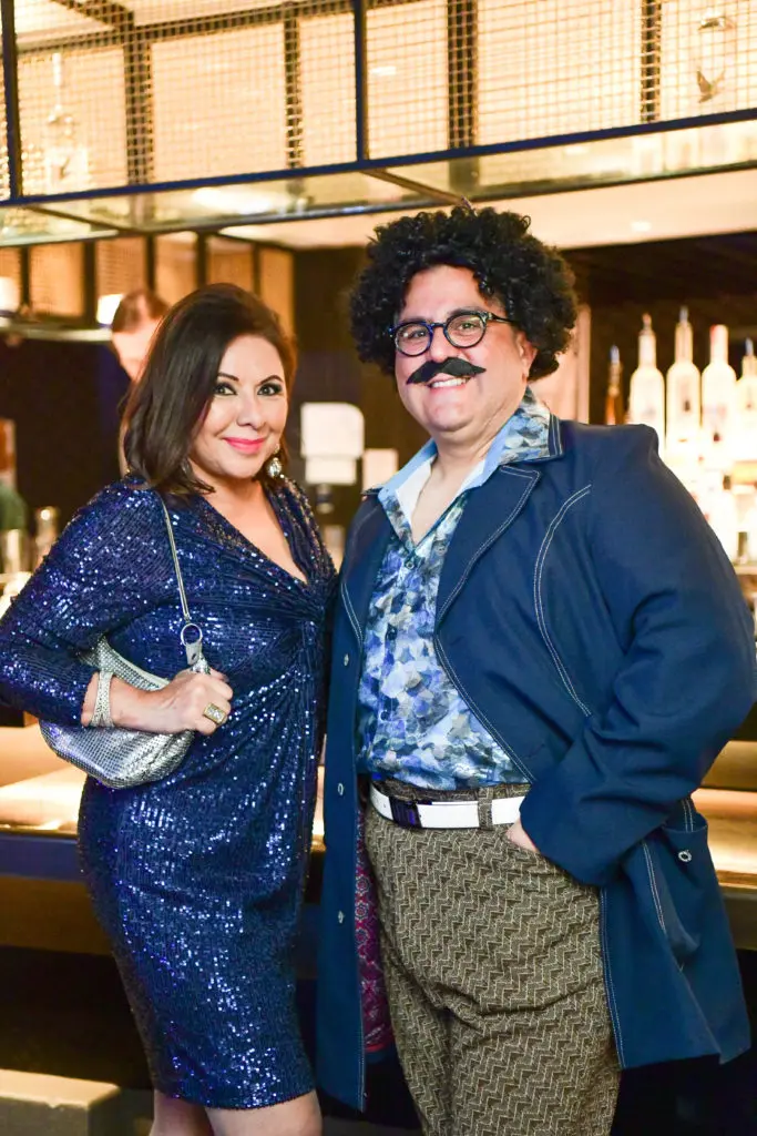 Debbie Festari, Dr. Roland Maldonado (Photo by Daniel Ortiz)