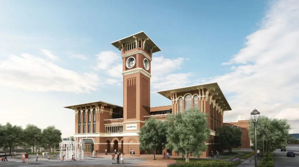 Grapevine Main is a new mixed-use development in downtown Grapevine.