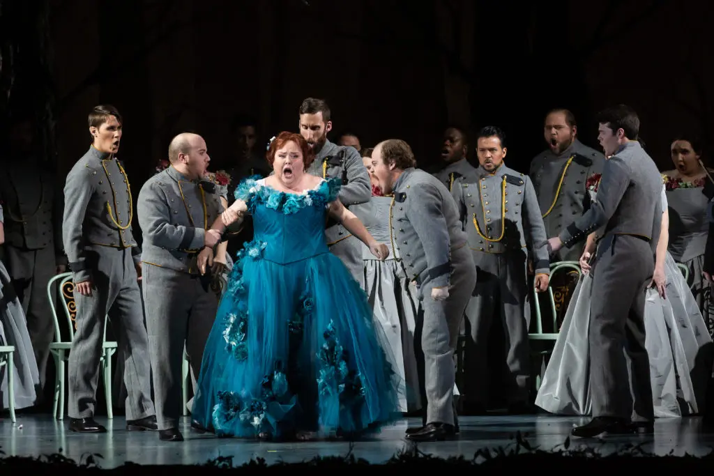 La Favorite proved to be a powerhouse Houston Grand Opera production. There will not be more of them until April 2021. (Photo by Lynn Lane)