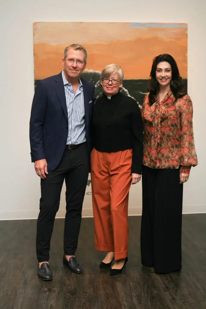 James B. Milliken & Nana Smith, Nancy Littlejohn (Photo by Chris P. Bachman)