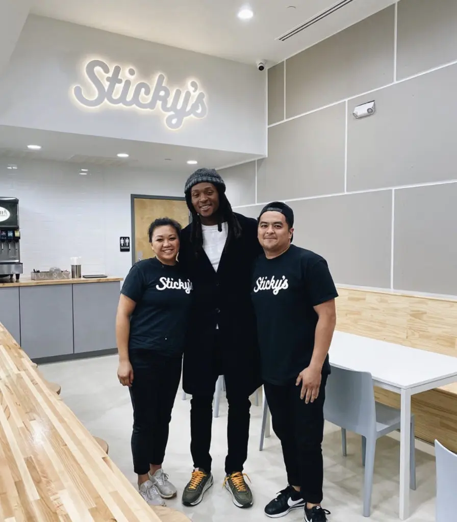 Houston Texans player DeAndre Hopkins has been a Sticky's fan since the start.