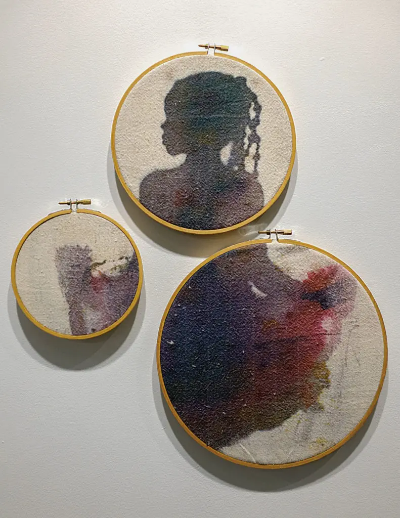 Letitia Huckaby's "Beautiful Blackness," 2019, is the work that gives title to the artist's FotoFest show at Foto Relevance, now in the 4411 Montrose Gallery Building.