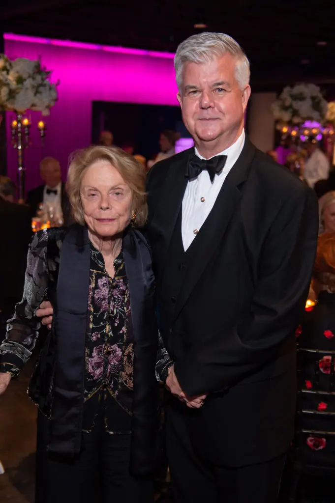 Louisa Stude Sarofim, Ed Eubanks, (Photo by Wilson Parish)
