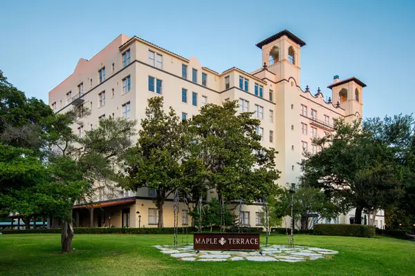 Maple Terrace Apartments will be renovated this spring. Courtesy of Maple Terrace Apartments