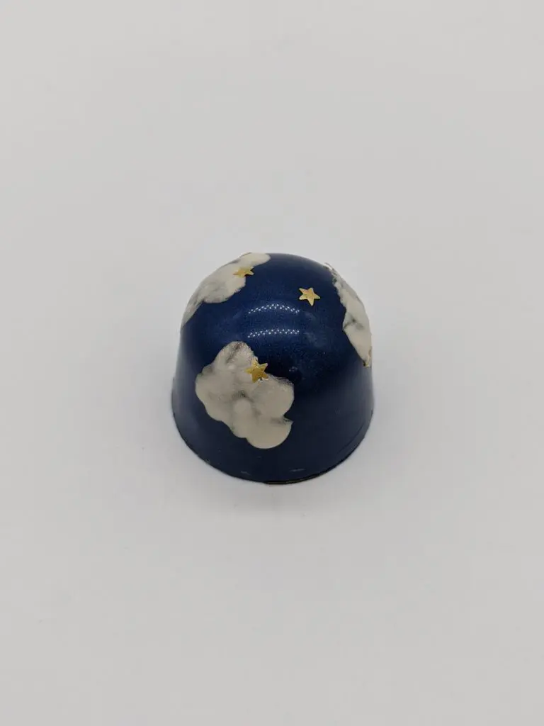 Custom truffles inspired by the night sky,  by Maravilla Cacao. 