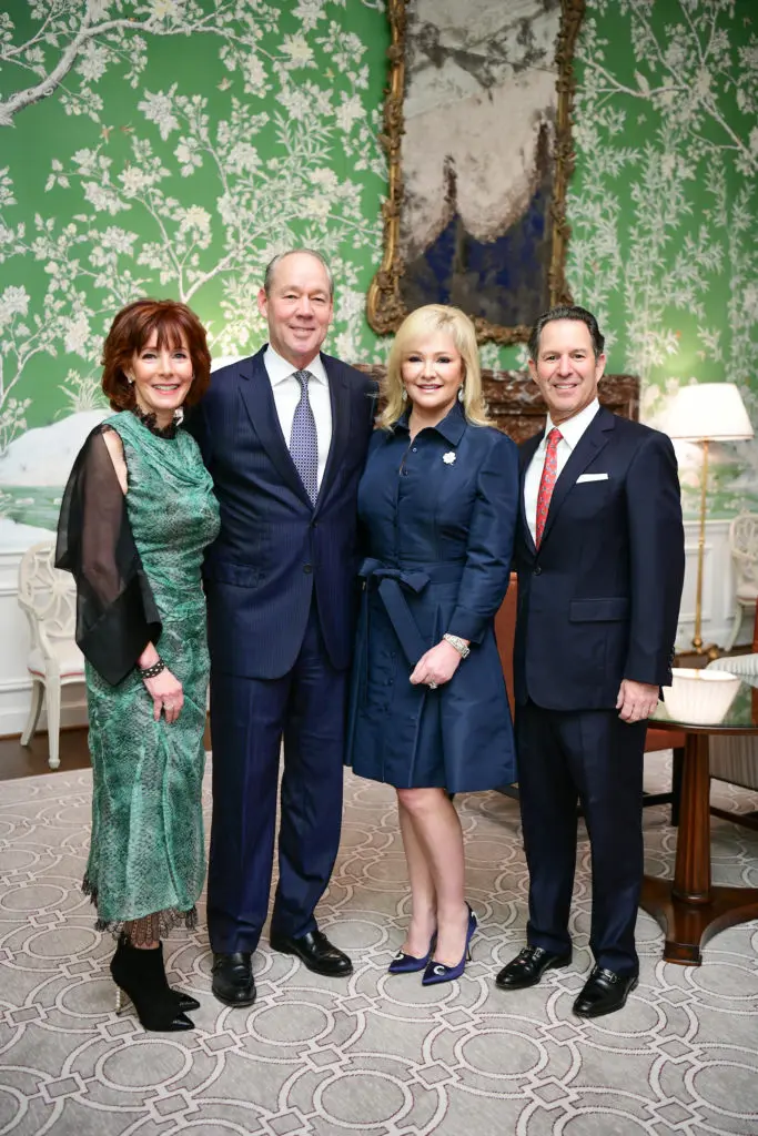 Chair Marcy Taub Wessel, honorees Jim & Whitney Crane, chair Kitch Taub (Photo by Daniel Ortiz)