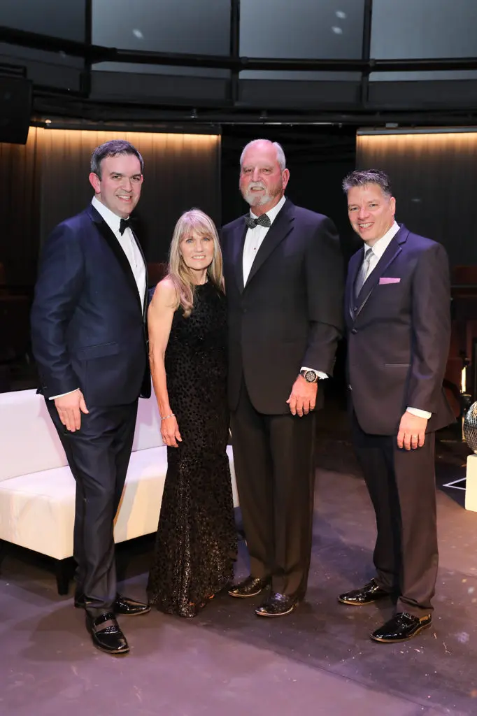 Mark Folkes, Glenda and Russell Gordy, Kenn McLaughlin (Photo by Priscilla Dickson)