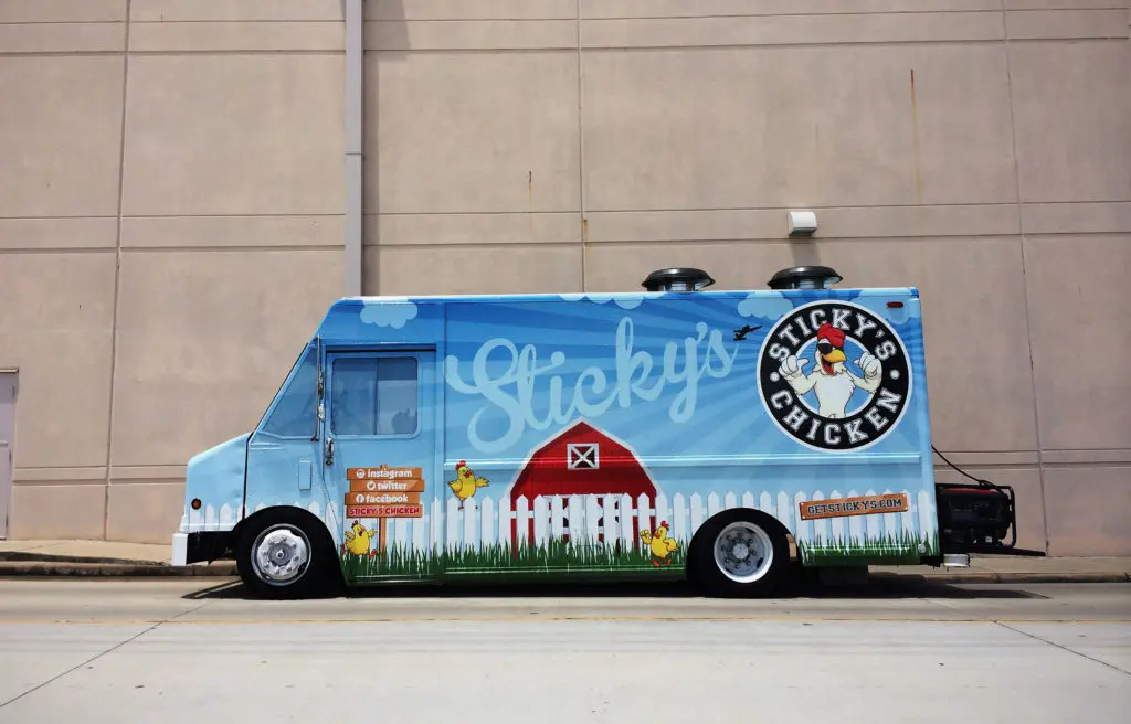 The Sticky's Chicken food truck will still be available for events and festivals.