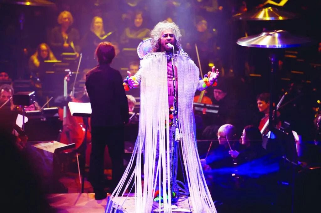 The Flaming Lips will perform in collaboration with the Dallas Symphony Orchestra on April 19. 