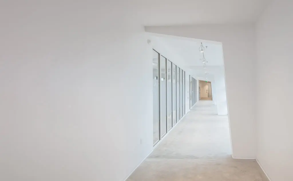 Upstairs at The Gordy, architecture by Gensler. (Photo by Amitava Sarkar)