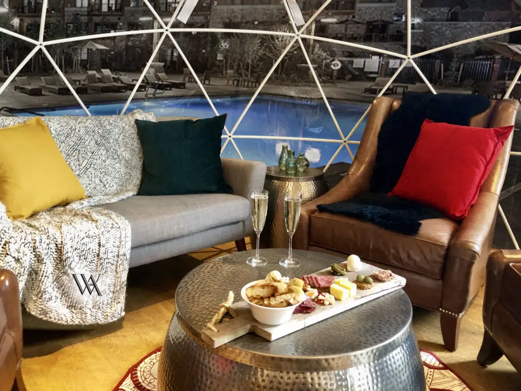 The Waldorf Astoria Park City puts a new spin on the igloo.