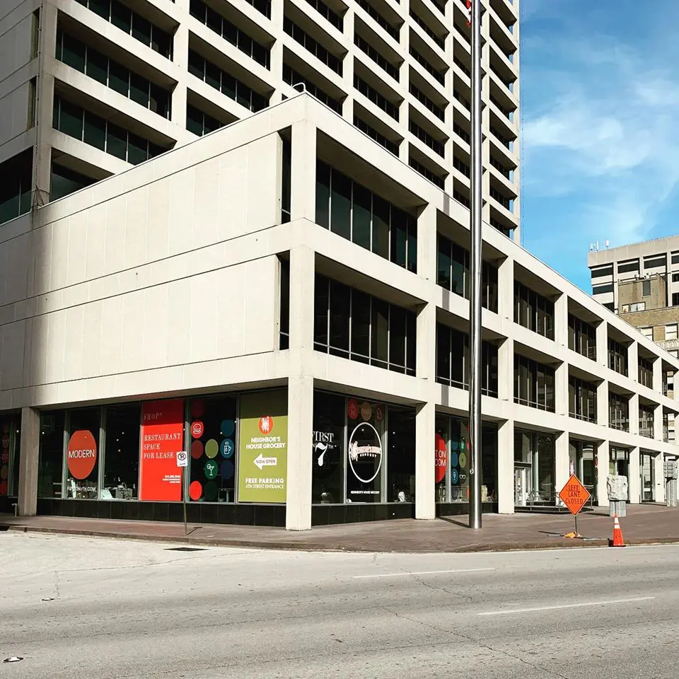 First on 7th is just taking shape and Buon Giorno is now closer to the core in Downtown Fort Worth.