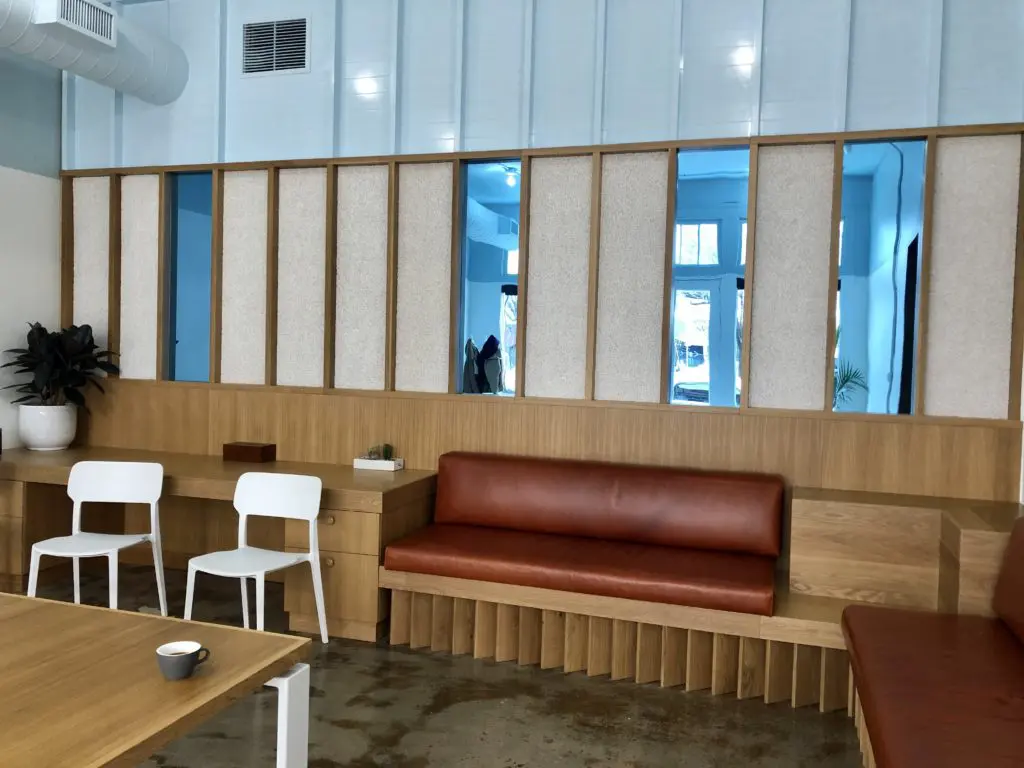 The new Counter Culture Coffee space is part showroom, part training center. (Photo by Megan Ziots)