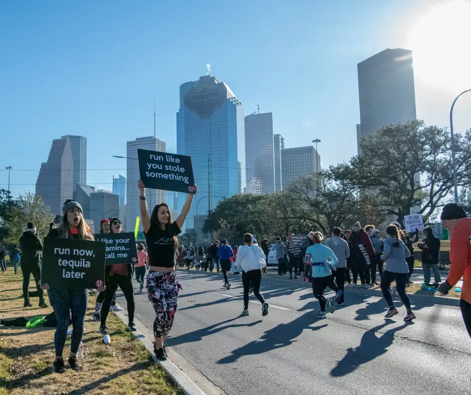 The Chevron Houston Marathon will take over the city this Sunday.