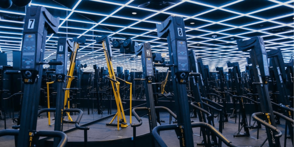 The Versaclimber is the focus at Rise Nation Uptown. (courtesy)
