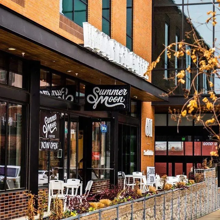 Outside the Summer Moon on South Main in Fort Worth.