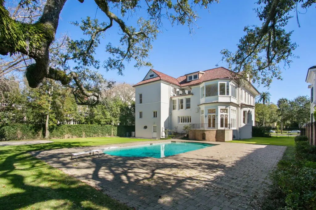 The spacious grounds allow for entertaining and relaxing with family and friends.