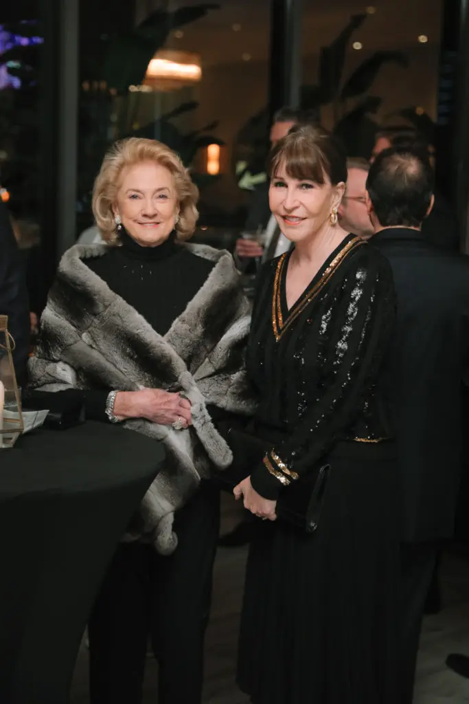 Patsy Fourticq, PaperCity Society & Lifestyle editor Shelby Hodge (Photo by Johnny Than)