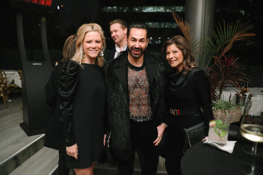 PaperCity group publisher Monica Bickers, Tootsies' Fady Armanious, Harry Winston's Petra Martinez (Photo by Johnny Than)