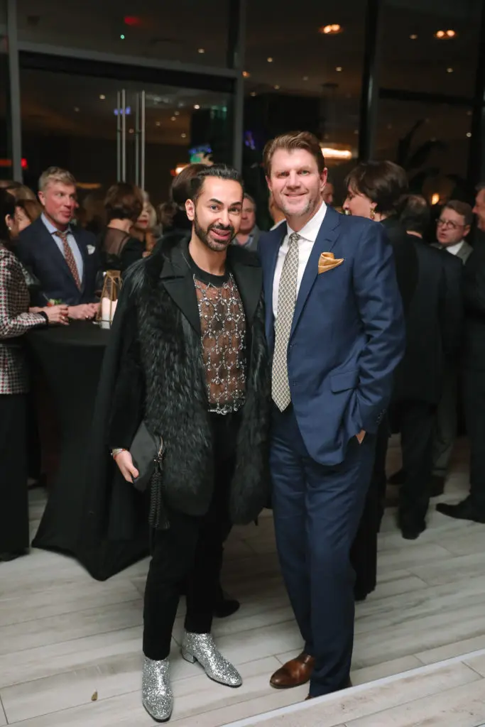 Tootsies' Fady Armanious, Boulevard Realty honcho Bill Baldwin (Photo by Johnny Than)