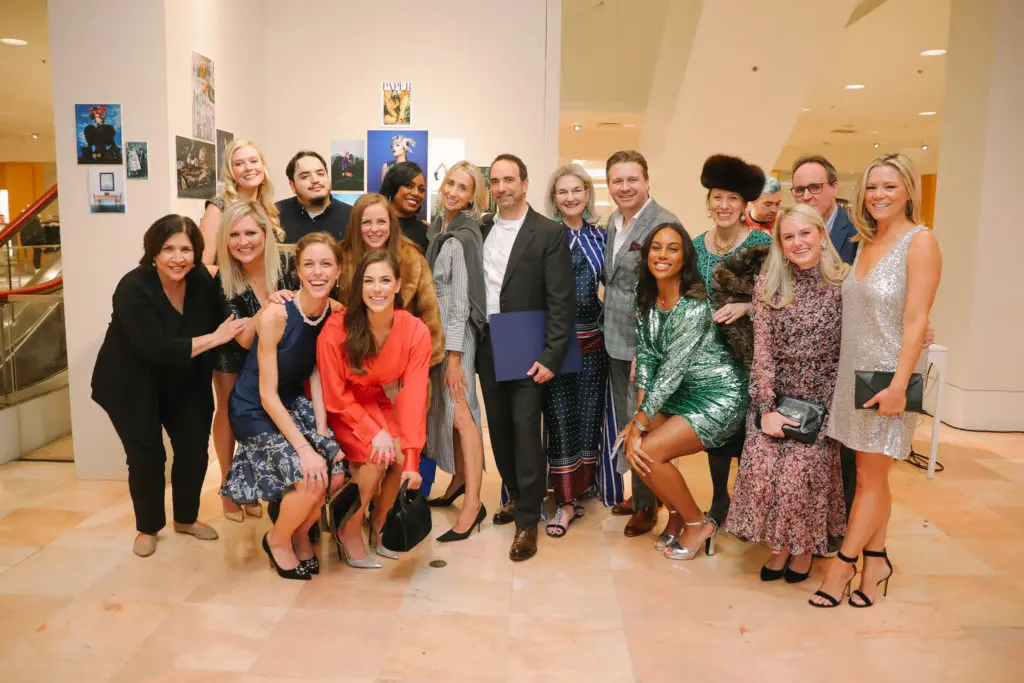 The PaperCity 2020 team celebrating the magazine's 25th anniversary. (Photo by Johnny Than)