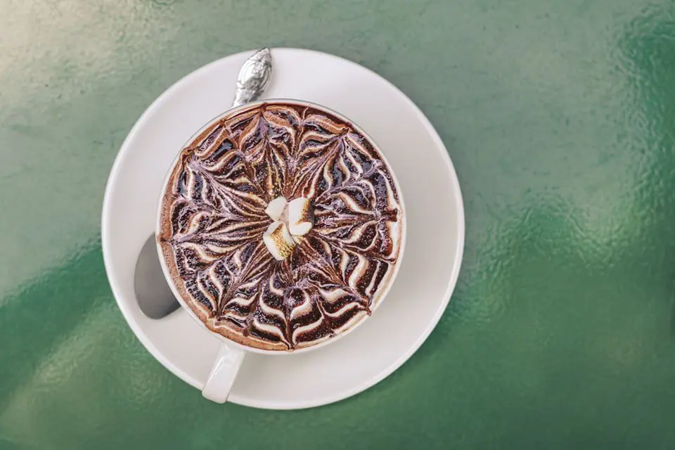 Sip Stir Coffee makes a s'more latte. (Courtesy of Sip Stir)