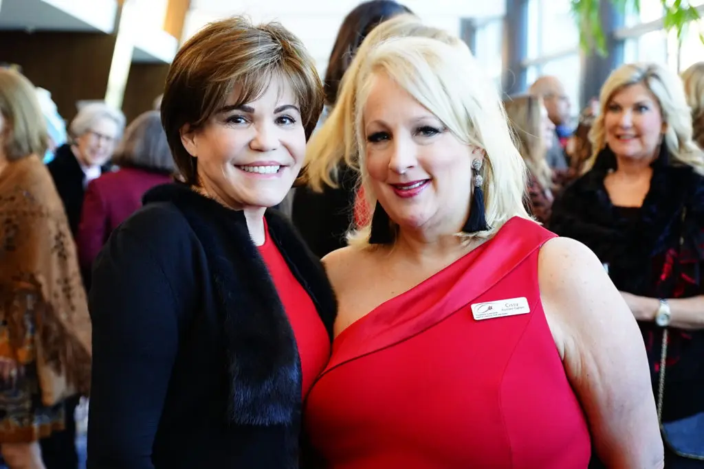 Hallie Vanderhider, Cissy Abel (Photo by Michael Saavedra)