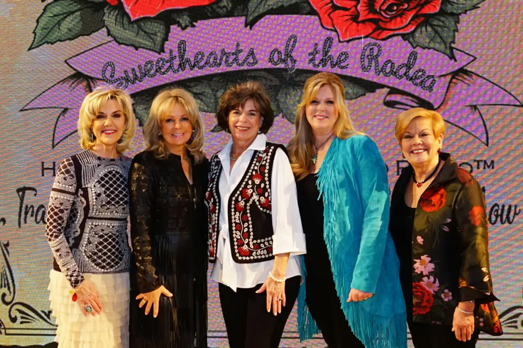 Honorees Debi Gan, Gretchen Gilliam, Pamela Logsdon, Ginger Brown and Patti Wilburn (Photo by Michael Saavedra)