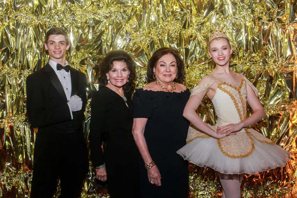 Academy dancers with Linda McReynolds, Rose Cullen (Photo by Gary Fountain)