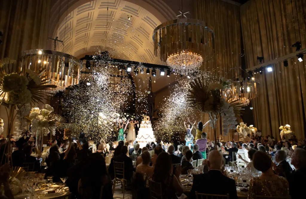 The Events Company's dazzling transformation of Wortham Theater Center for Houston Ballet's 50th anniversary ball (Photo by Alida Bonifaz)