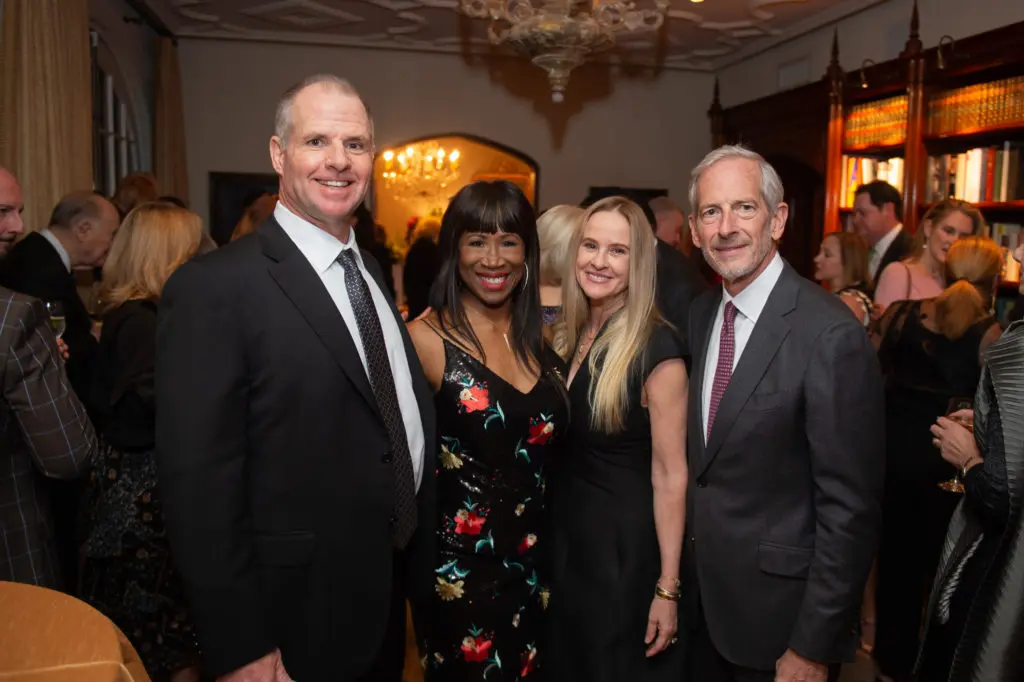 Chris Stanaway, Lauren Anderson, Deb & Ed Koehler (Photo by Wilson Parish)