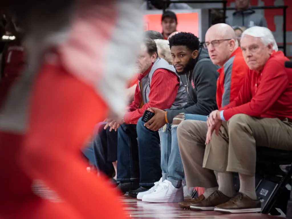Greg Ward Jr. is a major fan of UH basketball. (Photo by F. Carter Smith)